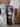 57238 Modern Black Wood Finish Narrow Bookshelf