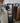 60894 Tall Black Wooden Bookshelf