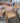 38606 Vintage Wooden Armchair with Upholstered Back