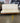46066 Contemporary Cream Futon Sofa with Wooden Frame
