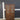 79874 Vintage Wooden Cabinet with Wire Mesh Doors