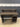 47446 Compact Dark Wood Writing Desk with Hutch