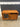 77205 Rustic Oak Wood Cabinet with Glass Door