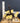 35720 Vintage Iron and Glass Chandelier