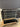 45736 Modern Black Glass Display Shelf