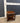 85796 Vintage Wooden Side Table with Shelves