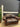 17699 Vintage Leather Loveseat with Wooden Accents