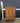 28167 Vintage Mid-Century Wood Cabinet