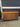 34138 Vintage Wood Sideboard with Brass Hardware