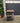 48487 Industrial Three-Tier Metal and Wood Shelf