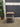 48487 Industrial Three-Tier Metal and Wood Shelf