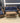 33364 Wicker Patio Furniture Set with Navy Cushions
