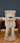 41198 Vintage Stone Lion Statue