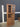 17600 Oak Corner Hutch Cabinet