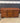 23572 Vintage Wooden Dresser with Brass Knobs