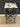 66057 Vintage Blue Floral Accent Table