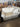 95662 Beige Upholstered Loveseat Sofa