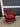 23041 Vintage Burgundy Velvet Armchair