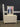 64517 Vintage White Dresser with Attached Mirror
