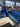 49103 Contemporary Blue Velvet Sofa and Chair Set