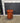 90566 Vintage Round Wooden Side Cabinet