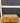 20495 Vintage Wooden Bench with Upholstered Cushion