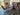 11708 Vintage Round Dining Table Set with Brown Leather Chairs