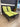 86631 Outdoor Patio Chaise Lounge with Lime Green Cushions