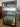 55610 Tall Glass Display Cabinet with Wooden Frame