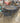 75236 Vintage Metal Patio Dining Set with Round Table and Chairs