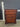 47794 Vintage Wooden Dresser with Brass Knob Handles
