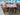 86073 Rustic Wooden Dining Table Set with Six Chairs