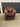 13718 Vintage Brown Velvet Armchair