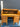 88311 Vintage Roll-Top Wood Desk