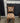 10492 Vintage Wooden Chair with Patterned Upholstery