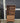 75788 Mid-Century Modern Wood Cabinet with Shelves