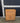 97669 Compact Two-Door Wooden Cabinet with Drawer