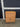 97669 Compact Two-Door Wooden Cabinet with Drawer