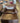 25836 Classic Brown Leather Armchair with Ottoman