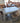 08998 Rustic Extendable Dining Table Set with Faux Leather Chairs