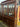 80573 Vintage Mahogany China Cabinet with Glass Doors