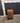 94419 Vintage Wooden Filing Cabinet with Two Drawers