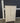 90456 Vintage White Wooden Cabinet