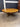 96654 Vintage Round Wooden Dining Table