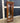 26238 Vintage Glass Display Cabinet with Carved Detailing