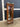 26238 Vintage Glass Display Cabinet with Carved Detailing