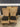 32404 Set of 4 Woven Dining Chairs with Cushions