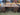 42916 Vintage Brown Wood Office Desk with Double Drawers