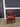 45281 Vintage Red Upholstered Armchair