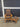 34392 Wooden Armchair with Ottoman Set